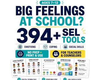 SEL Curriculum for Emotional Regulation and Social Skills Ages 7–12