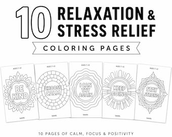 Mindfulness Mandala Coloring Pages for Kids Ages 7–12