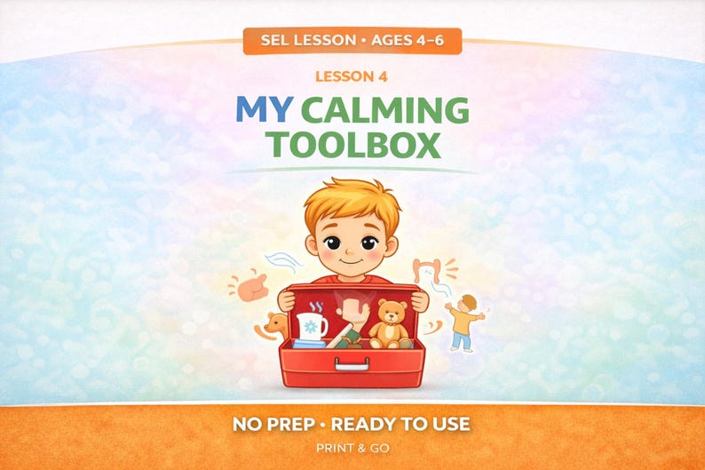Calming toolbox – Understanding Emotions/ Social Emotional Learning for Kids