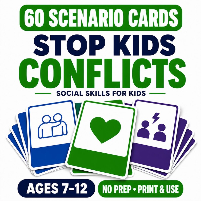Conflict Resolution Scenario Cards