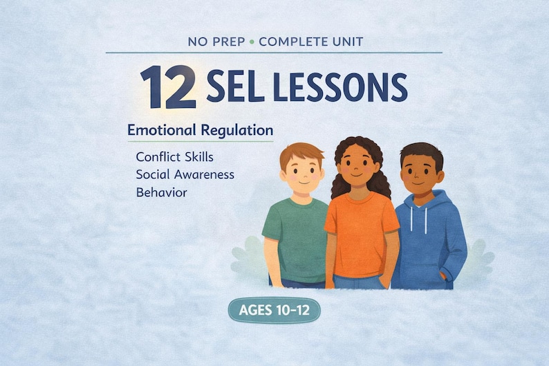 Emotional Regulation Curriculum Ages 10–12