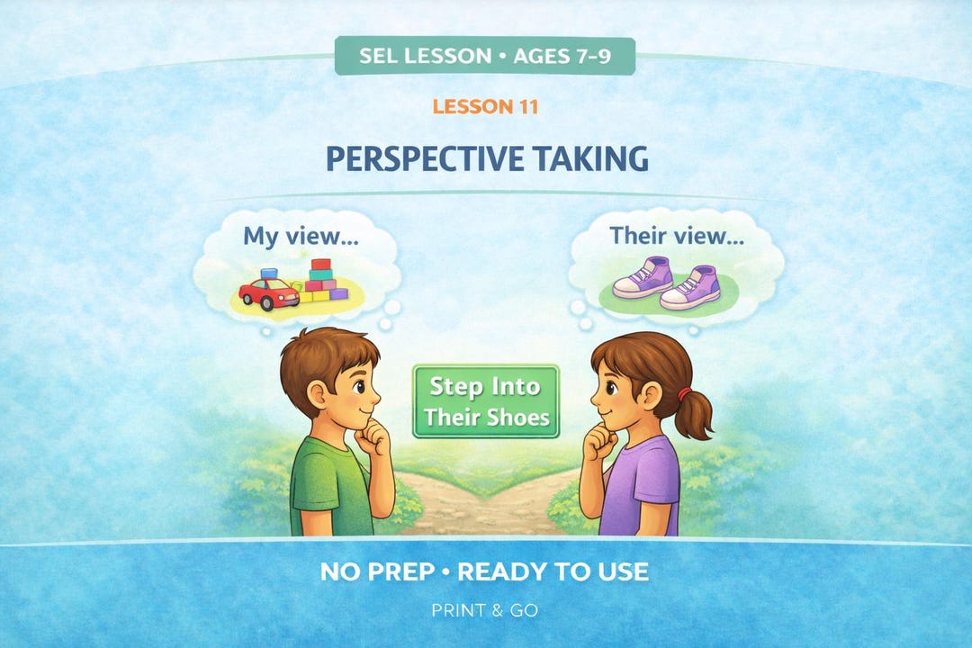 Perspective Taking and Empathy Lesson for Kids - Etsy