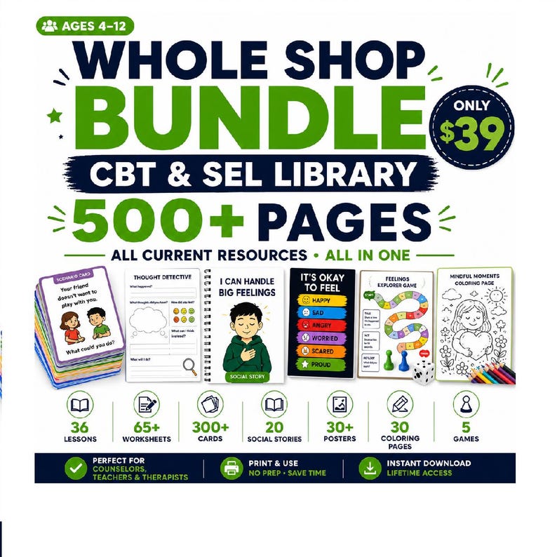 Whole Shop Therapy Bundle for Kids