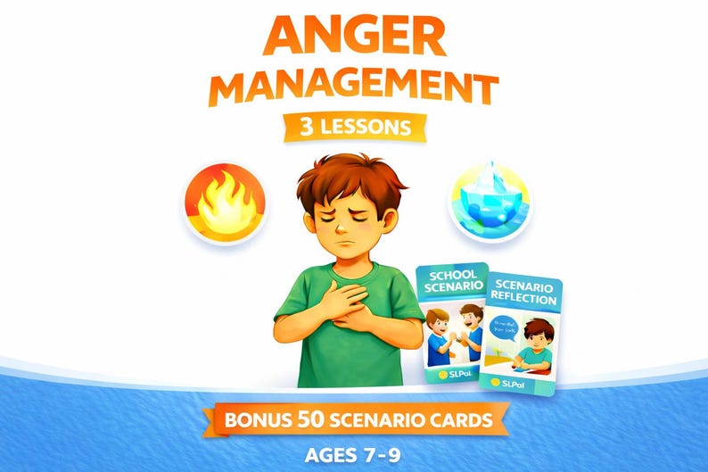 Anger Management Activities for Kids Ages 7–9