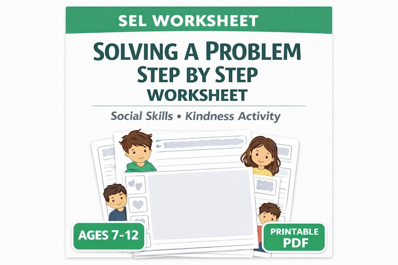 Problem Solving Steps Worksheet