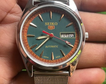 SEIKOセイコー 5 SNXS79 自動巻き 腕時計 Vintage Seiko 5 Snxs79