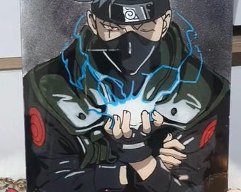 Pintura sobre vidrio: Pintura sobre vidrio personalizada para anime, manga y manhwa.