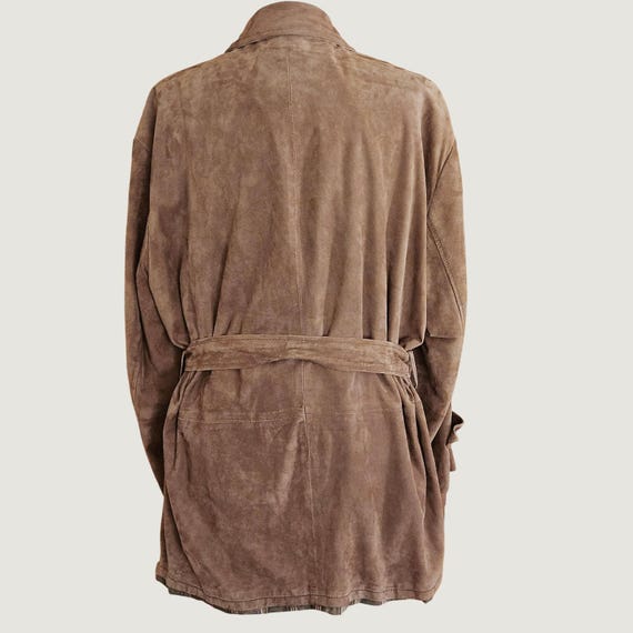 Vintage Suede 1990's  Polo Ralph Lauren Mens Jack… - image 3