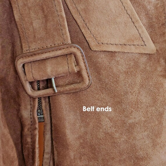 Vintage Suede 1990's  Polo Ralph Lauren Mens Jack… - image 9