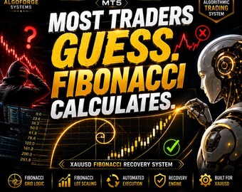 XAUUSD Fibonacci Grid EA MT5 | Fibonacci Recovery System | Automated Gold Trading Bot