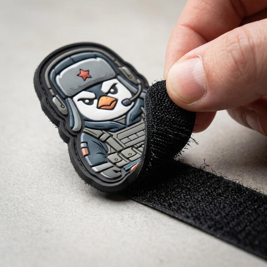 Penguin Tactical PVC Patch: Cold War Division Morale Gear Backpack ...