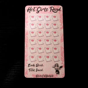 Hot Girls Read - savings tracker