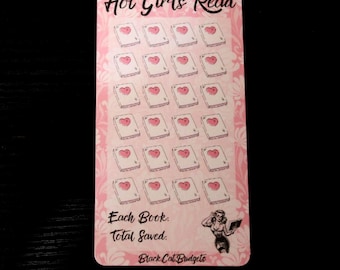 Hot Girls Read - savings tracker