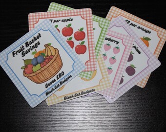 Fruit Basket Mini Savings Challenge