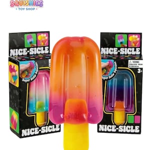 Nee Doh Nice-Sicle Squishy Popsicle Toy: Juguete antiestrés para niños