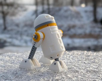 STEM Droid 3D Druck Modell Kit, Sci-Fi Roboter Montage (Digitaler Download)