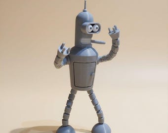 Bender Roboter STL-Dateien | Gliedergelenk 3D Print Model (Digitaler Download)
