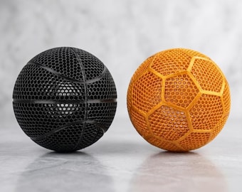 2-in-1 Airless Basketball & Fußball 3D-Druckdateien (Digitaler Download)