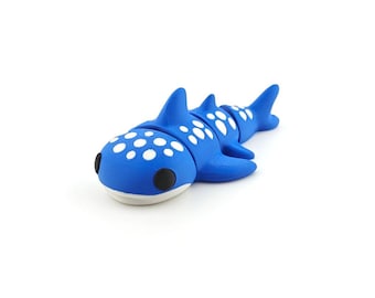 Gelenkwalhai 3D Druck - Flexibles Fidget Spielzeug, Meerestiermodell (STL-Datei)