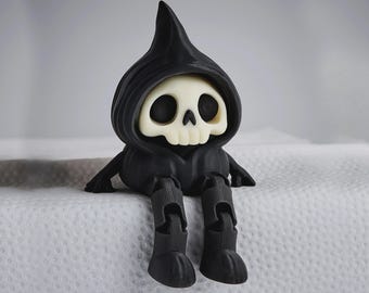 Gelenk-Sensenmann STL – Halloween Print-in-Ort Figur (Digitaler Download)