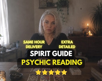 Spirit Guide Psychic Reading, Messages From Your Guides, Same Hour