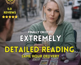 Lettura psichica estremamente dettagliata in un'ora / Analisi completa della vita / Amore, carriera, denaro, futuro / Rapporto brutalmente onesto / Senza strumenti / Veloce