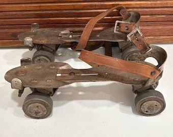 Patines de metal antiguos de Union Hardware Co. - ca. 1950