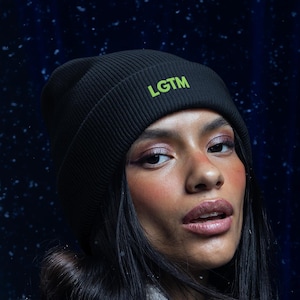 LGTM Embroidered Cuffed Beanie for Developers
