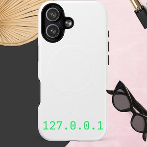 127001 Terminal Code iPhone 17 Case Minimal Tech Phone Case for Programmers and Developers