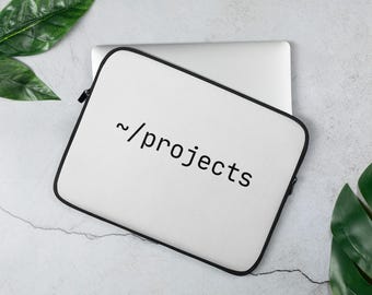 Home Projects Laptop Sleeve Funny Programmer Gift Coder Bag Software Engineer