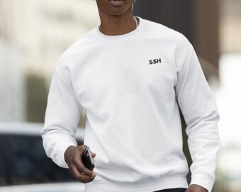 SSH Embroidered Sweatshirt, Linux Programmer Crewneck, Homelab Gift, Command Line, Coder, Geek, Nerd, CS Grad, Coding