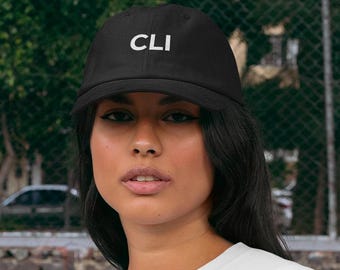 CLI programmer hat, funny developer gift for coders and software engineers
