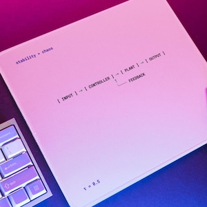 Control System Diagram Mouse Pad – STEM Engineer Desk Mat