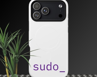 Sudo Terminal iPhone 17 Pro Max Case Minimalist Programmer Gift Software Engineer