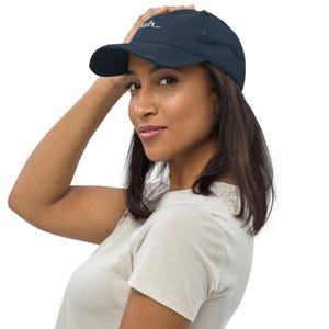 SSH Dad Hat Distressed Cap, Cybersecurity Embroidered Hat, Hacker Aesthetic Hat, Programmer Gift, Linux Admin Hat,