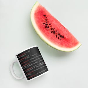 Terminal Coding Mug • Programmer Coffee Cup • Developer Gift • Tech Geek Mug • Hello World Command Line Design
