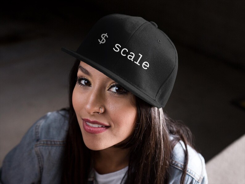 Programmer Snapback Hat, Developer Cap, Coding Gift, Startup, DevOps, Geek, IT, Computer, Scale Embroidered Bild 3