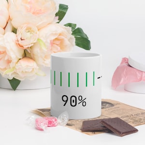 Coffee.exe Is Running Mug - Funny Programmer Progress Bar Cup - Software Developer Loading Mug - Tech humor Coffee Gift - Root Byte