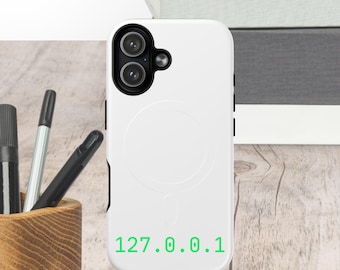 Localhost Phone Case Funny Programmer Gift Developer iPhone 17 Case Software Engineer