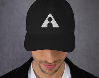Arch Linux Embroidered Dad Hat, Minimalist Programmer Cap, Sysadmin Developer Gift