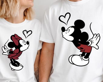 Disney Valentine Shirt: Mickey and Minnie Matching Shirts (Unisex)