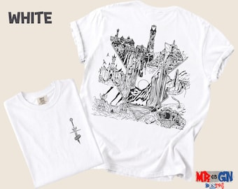 Middle Earth Unisex Tee, LOTR Inspired (Comfort Colors, Multiple Sizes)