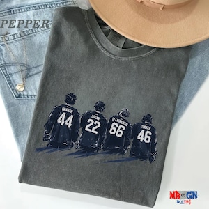 Off Campus Hockey Shirt, Graham Logan Di Laurentis Tucker Graphic Tee | Briar University Gift