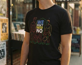 We don't need no education - T-shirt for everyone who feels it | flzlike.