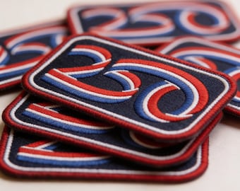 250th Anniversary Embroidered Patch | Patriotic Iron-On USA Badge 1776-2026