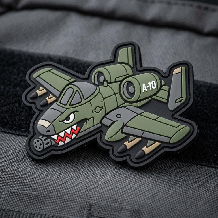 A-10 THUNDERBOLT II RED FLAG パッチ ワッペン A-10 Patch for sale
