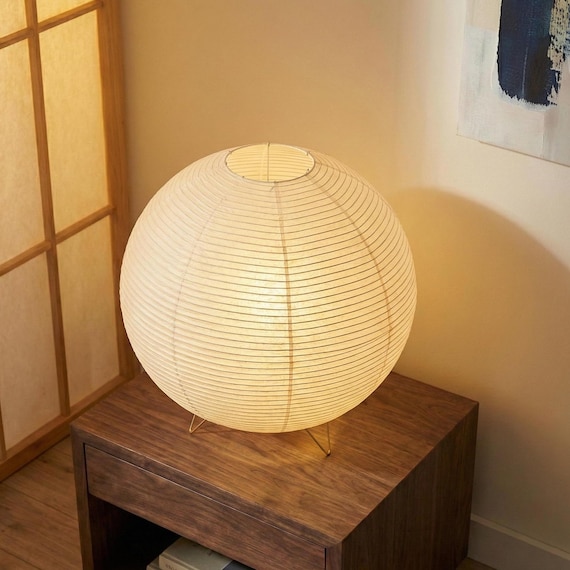 Wabi Sabi Table Lamp | Rice Paper Nordic Zen Light