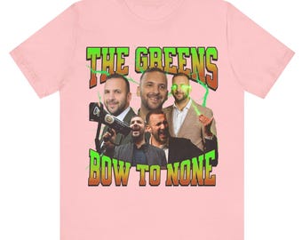 Camiseta "Los Verdes no se inclinan ante nadie", camiseta política del Reino Unido, camiseta inspirada en el Partido Verde, camiseta de protesta, ropa activista, ropa urbana con gráficos llamativos.