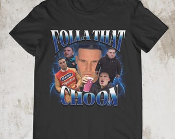 Camiseta Gymskin sigue esa melodía, meme del Reino Unido, camiseta divertida con jerga británica, camiseta viral de TikTok con meme, camiseta con humor de Roadman, camiseta gráfica divertida de la generación Z,