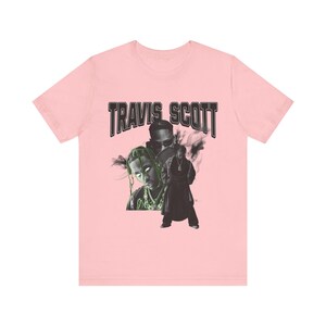 Travis Scott Graphic T Shirt, Vintage Rap Tee, Hip Hop Streetwear Shirt, Travis Scott Fan Gift, Cactus Jack Inspired Tee, Rap Music Graphic image 9
